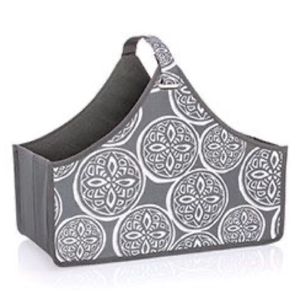 Woodblock Whimsy Catch All Bin